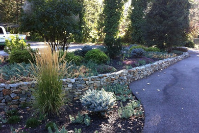 This is an example of a rustic landscaping in Sacramento.