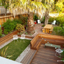 catio and benches