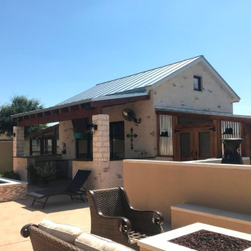 West Texas Pool House