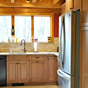 Rustic Kitchen Remodel in Princeton, MA