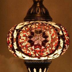 Turkish Style Mosaic Pendant Lamp 15 cm - Lighting