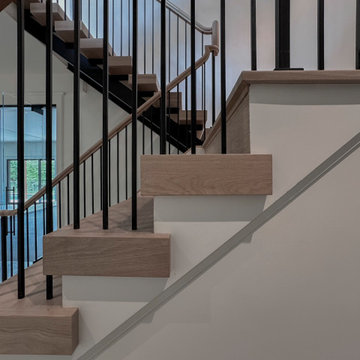 Project #122 | Freestanding Steel & Wood Staircase