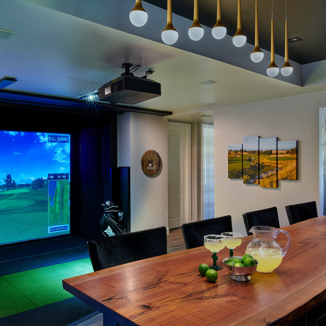 Back Country Basement Oasis