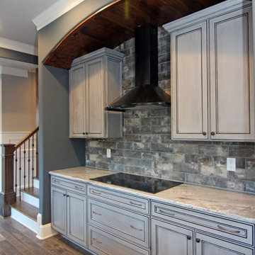 Barrel Vault Ceiling in Kitchen