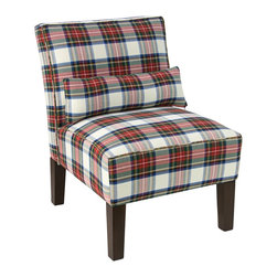 Universal Lighting and Decor - Metropol Stewart Dress Multi-Color Slipper Chair - Bar Stools And Counter Stools