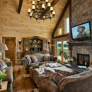 Log Homes & Cabins - Coventry Log Homes - The Silver Ranch