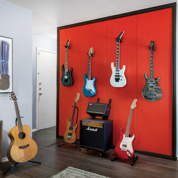 Guitar Wall Acoustic Panel Feature