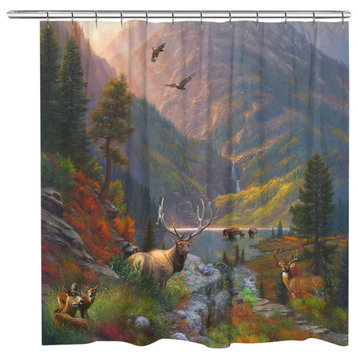 Majestic Valley Shower Curtain