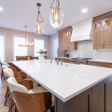 Dream Kitchen Remodel with Expanded Layout and Custom Details