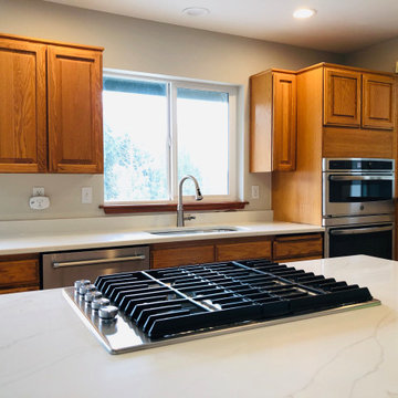 Carnation kitchen details