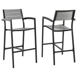 Transitional Outdoor Bar Stools And Counter Stools by ShopFreely