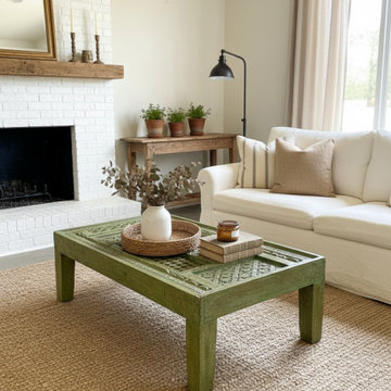 Armoires and Carved Barn Doors Collide in This Edgy California
