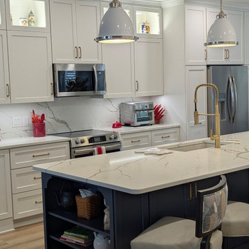 Spacious Entertainment Area and Kitchen