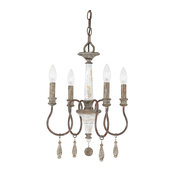 4 Light Mini Chandelier