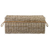 East at Main Zinnia Rattan Bench with Storage