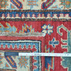 Area Rug, Hand-Knotted Runner Tribal Design Kazak 100% Wool Rug