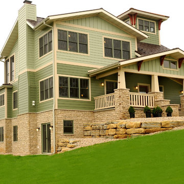 Custom Home with Lookout Tower