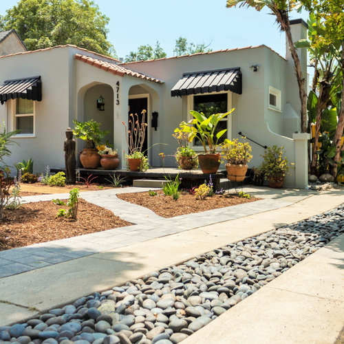 Drought Tolerant Landscape Driveway