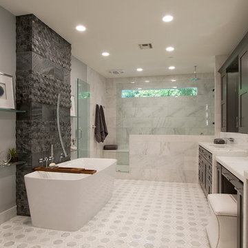 3rd Ave. Remodel - Master Bathroom and Office