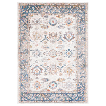 Safavieh Symphony Collection SYH616A Rug, Ivory/Navy, 8' X 10'