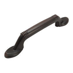 Cosmas - Cabinet Pull, 3" Hole Centers, Oil Rubbed Bronze, Set of 10 - Cabinet And Drawer Handle Pulls