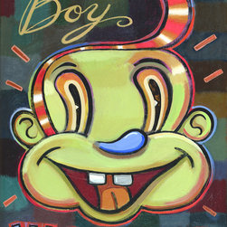 Boy Wonder - Limited Edition Humorous Print - Fine Art Prints