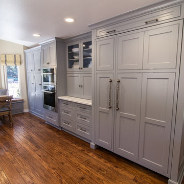 Omega, Renner, Maple (Custom Sherwin Williams color: Morning Fog)