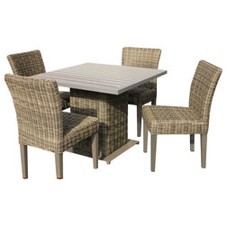 Tropical Outdoor Dining Sets by Burroughs Hardwoods Inc.