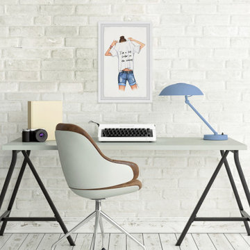 "I Am a Lot Cooler on the Internet" Framed Painting Print