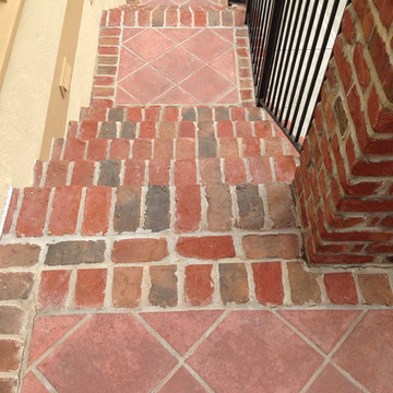 Brick Entry Cleaning and Sealant Application