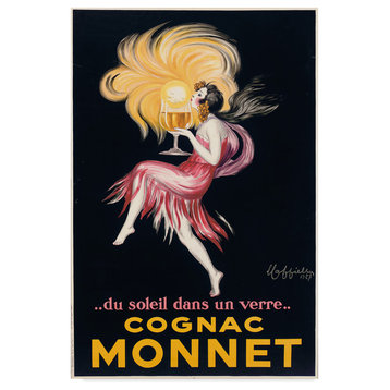 Leonetto Cappiello 'Cognac Monnet, 1927' Canvas Art