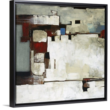 "Mix and Match I" Floating Frame Canvas Art, 18"x18"x1.75"