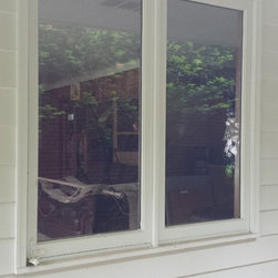 Before old wood 2 - Lite casement window is replaced with a 2 - Lite Casement Vi - Products