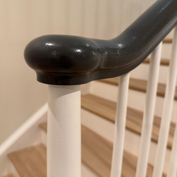 Project #138 | An Elegant Entry Staircase