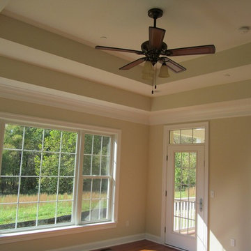 Master Bedroom With Tray Ceilings