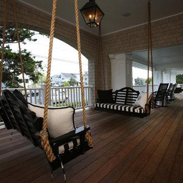 Front Porch, Beach Cottage Renovation, Avalon, NJ