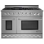 NXR - NXR 48" Pro-Style Dual Fuel Range With 7.2 cu.ft. Convection Oven, SCD4811, Propane Dual Fuel - The NXR SC model series of appliances. Constructed with stainless steel, this professional style gas range is designed to be the centerpiece of your kitchen. Multiple burners can cook a variety of dishes at the same time. Large, windowed oven for baking and roasting. Bring the look and feel of a commercial restaurant-style range into your home at an affordable price.