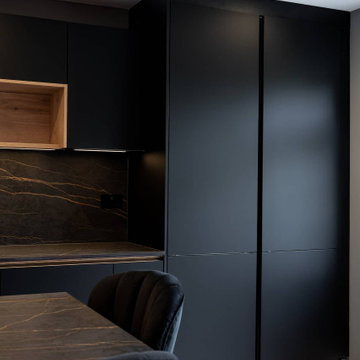 Black Nobilia Kitchen in Hughendon Valley