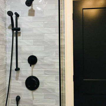 Glass Tile Bathroom
