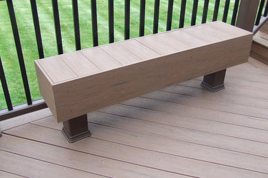 Inspiration for a deck remodel in Columbus