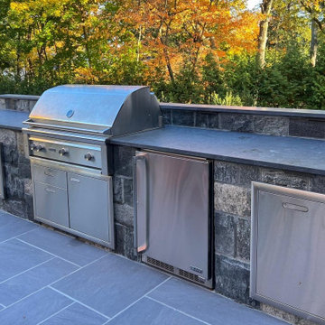 Scarsdale Terrace area and firepit