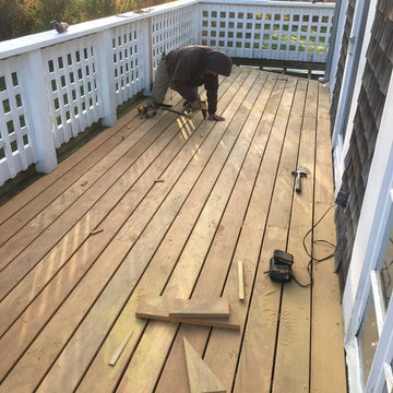 Rooftop deck