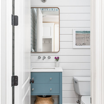 Holmes Ave .Master bath, Laundry and Powder room