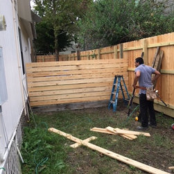 Wood Cottage Fence - Horizontal - Home Fencing And Gates