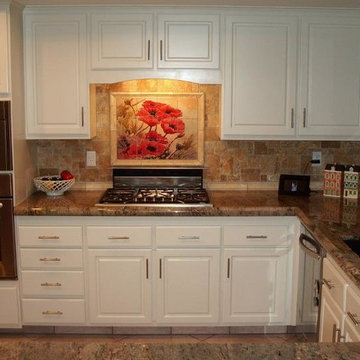 Porcelain & Ceramic Tiled Wall Murals - full images for walls, bathroom or kitch