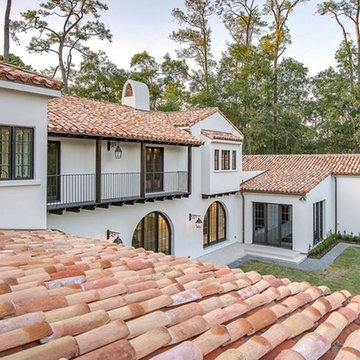 Clay tile roofing