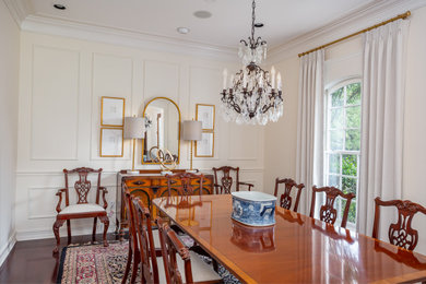 Example of a classic dining room design in Other