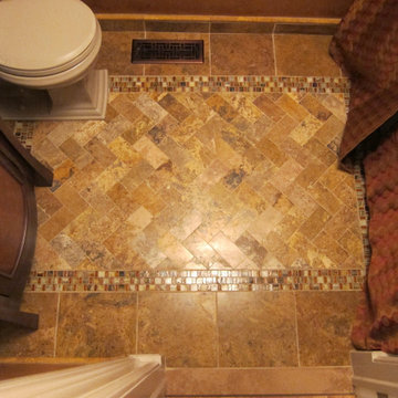 Tuscan Powder Room
