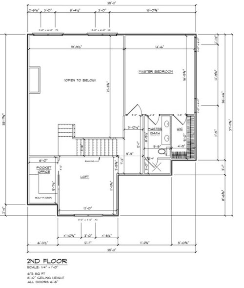 Disappointing rough draft of floor plan.