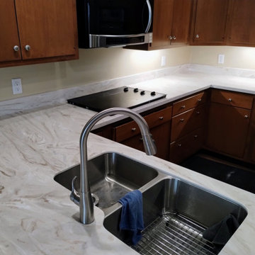 Kitchen-Corian Dune Prima